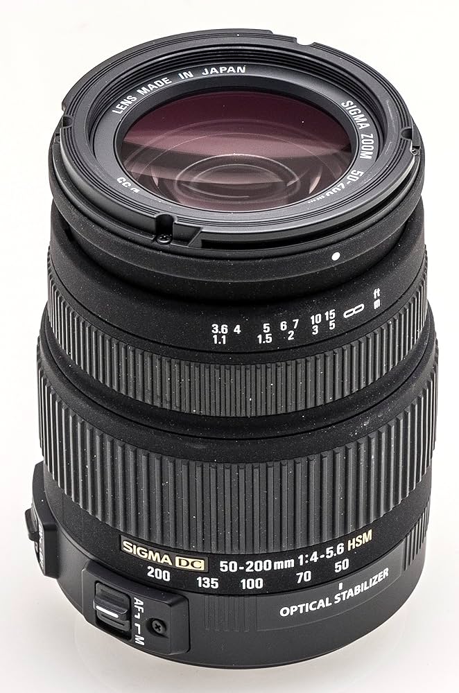 Amazon.co.jp: シグマ 50-200mm F4-5.6 DC OS HSM キヤノン用 : 家電