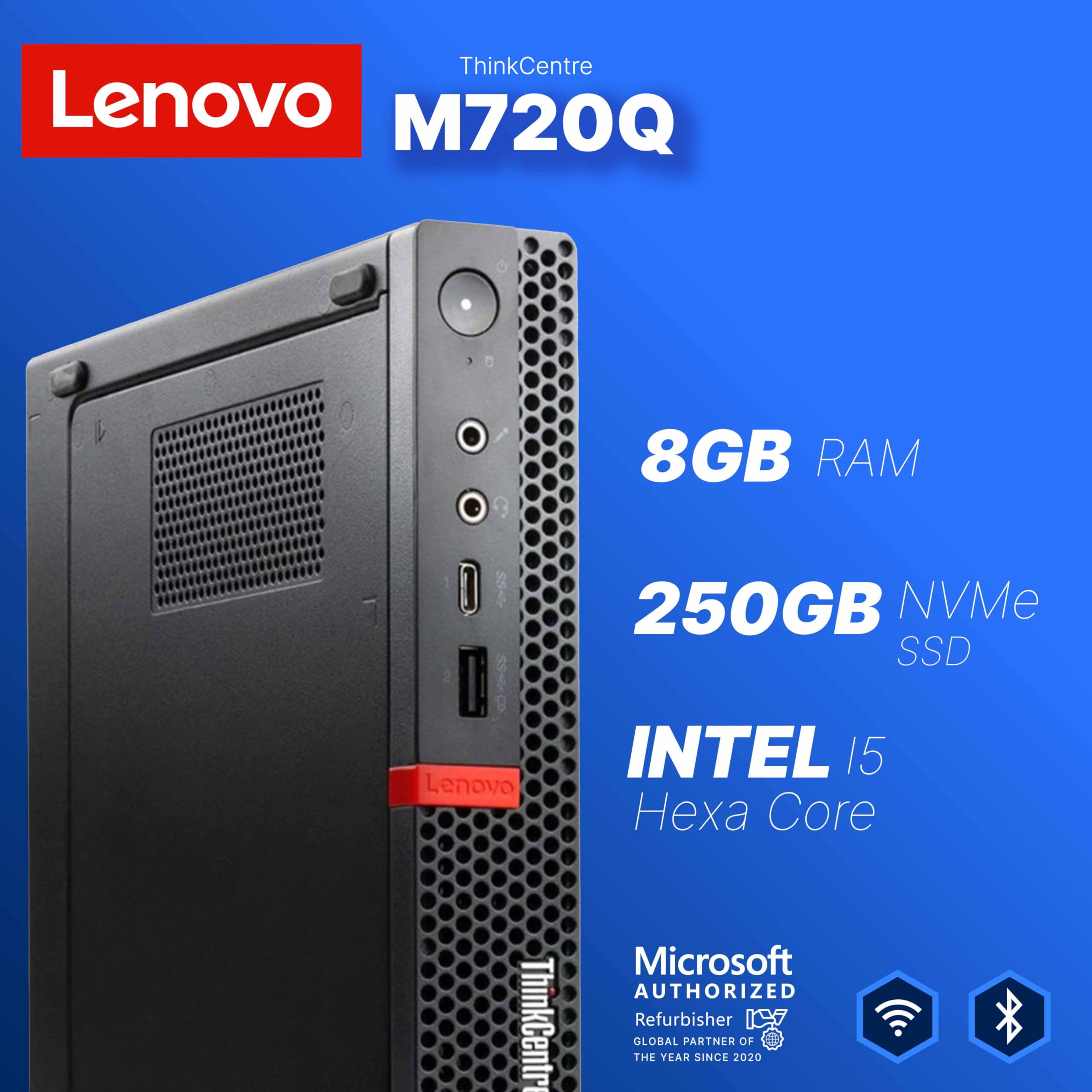 Amazon.com: Lenovo M720Q ThinkCentre Mini PC | Windows 11 Pro