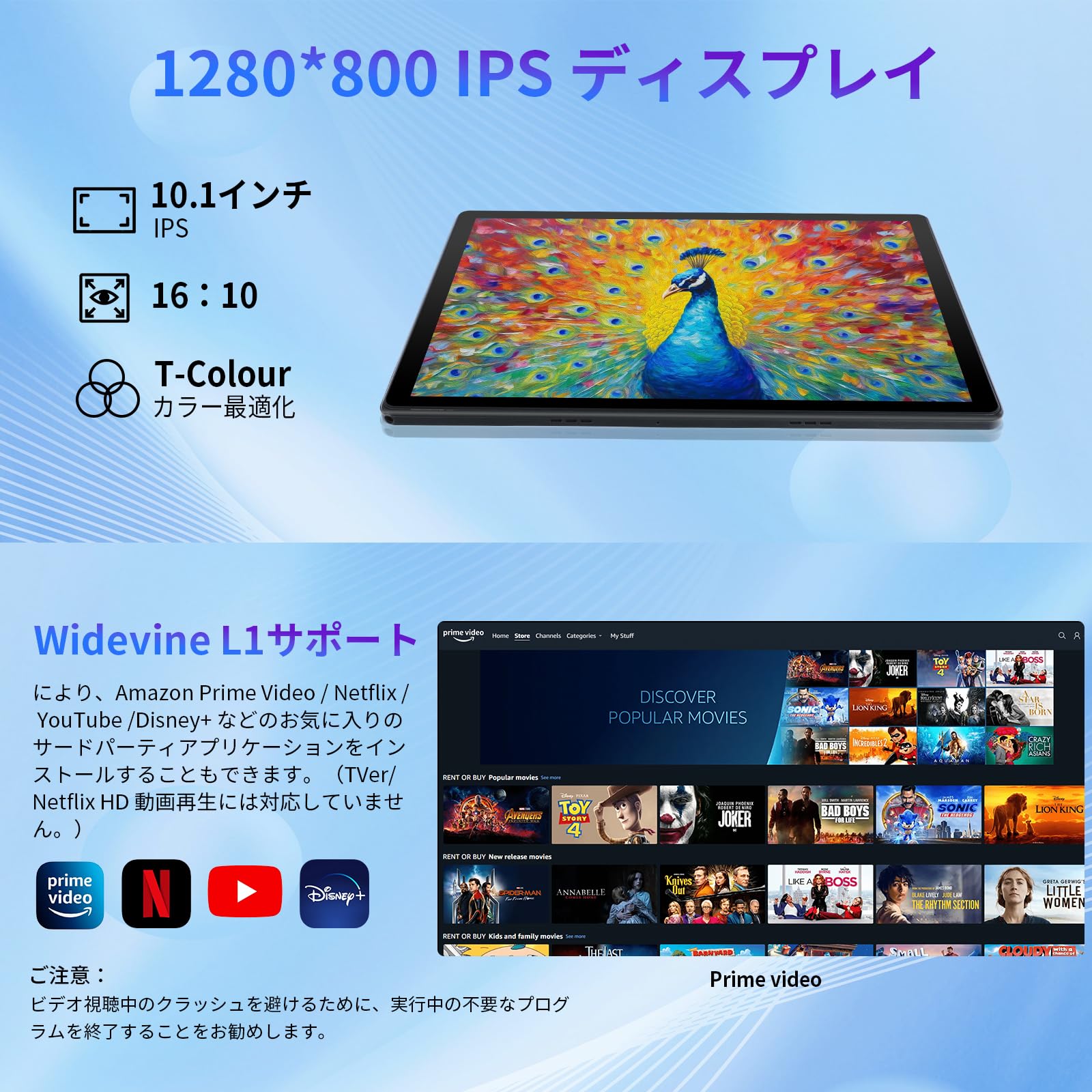 Amazon.co.jp: 【容量アップデート版 Android 13】HiGrace タブレット