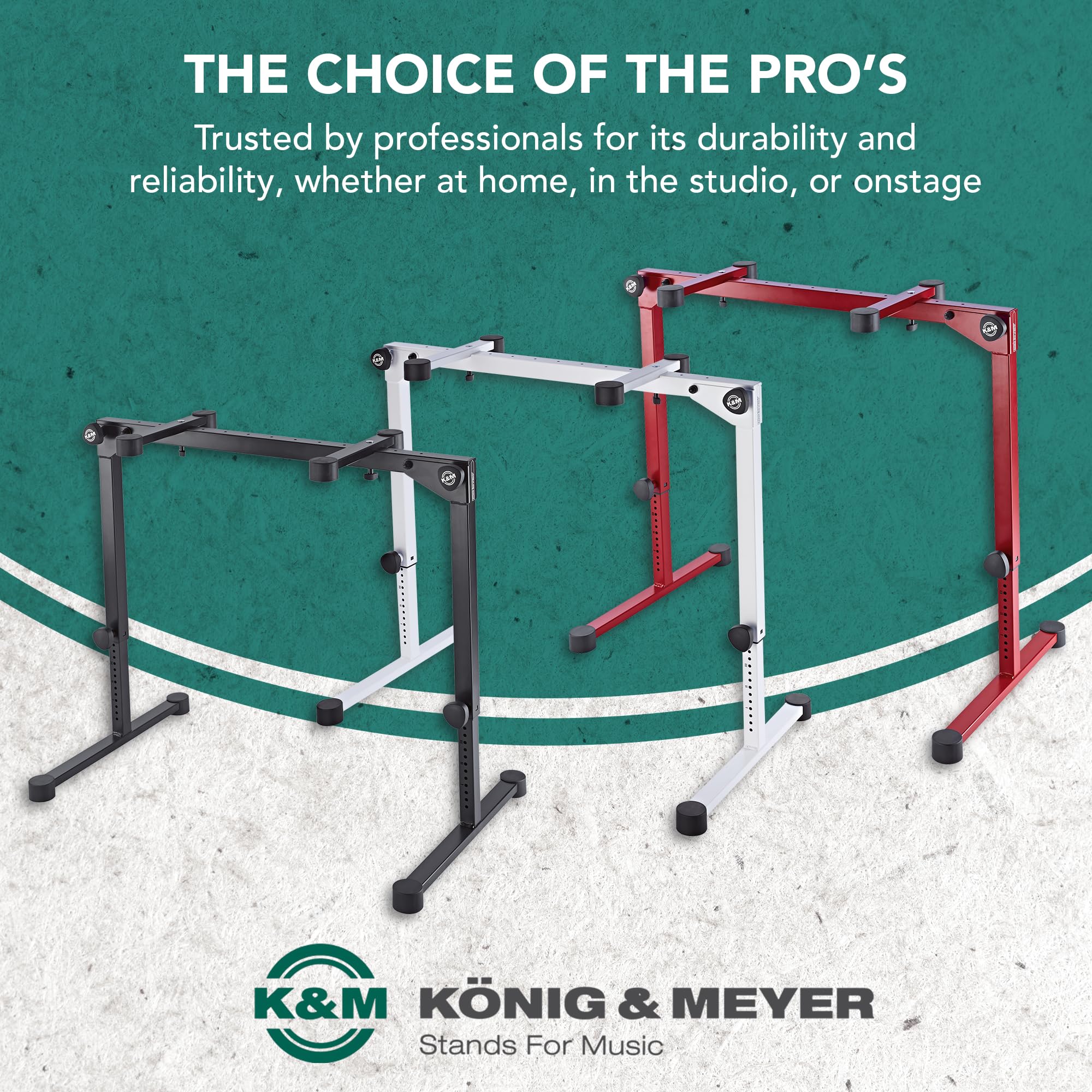 Amazon | K&M (ケーアンドエム) キーボードスタンド 折畳み式 Table