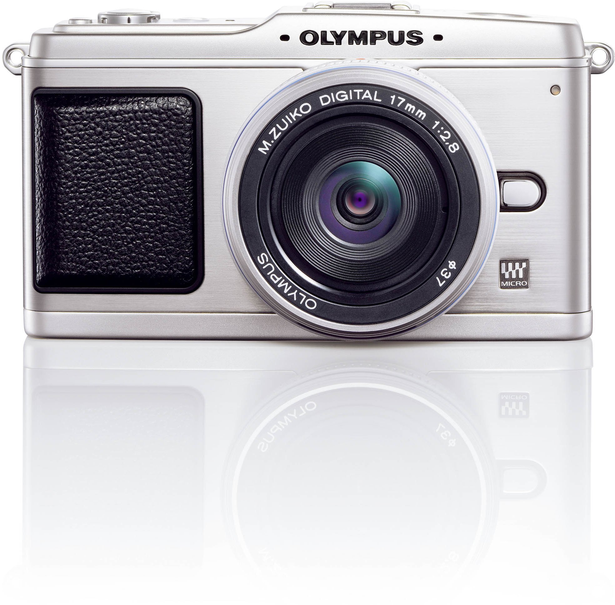 Amazon | OLYMPUS ミラーレス一眼 E-P1 パンケーキキット シルバー E