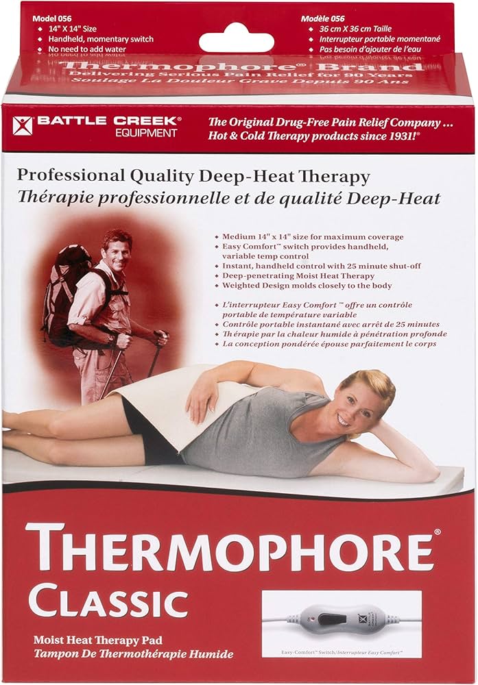 Amazon.com: Thermophore Classic Moist Heating Pad Size Medium 14