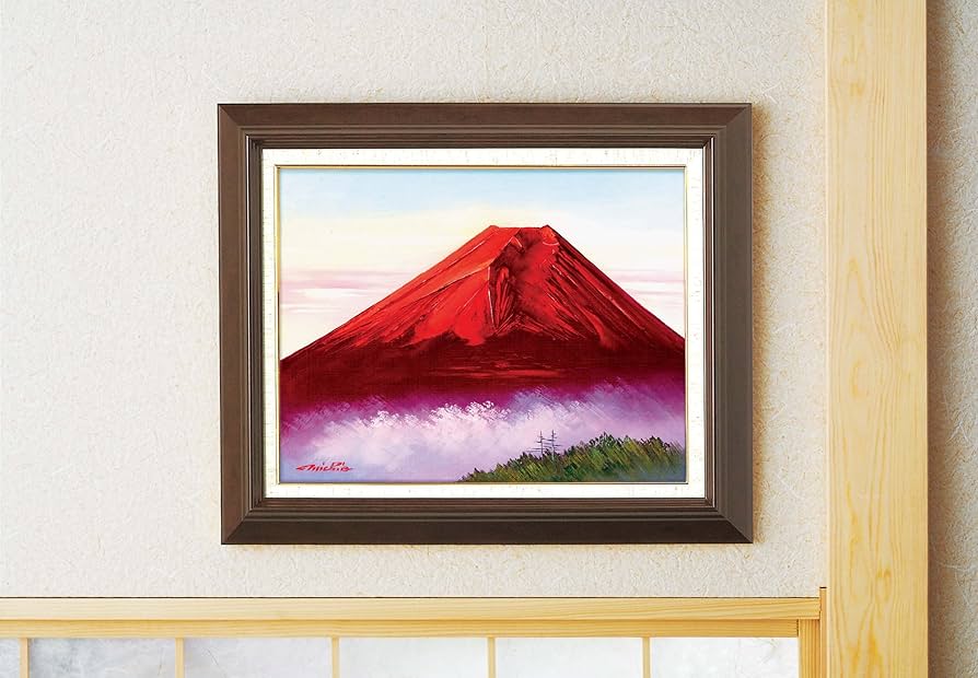 ☆桑山 茂☆「はな」油絵 10号 額縁セット ☆桑山 茂☆「はな」油絵 10