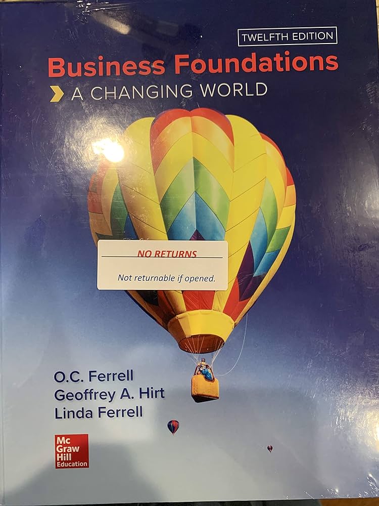 Amazon.com: Business Foundations: A Changing World: 9781260088366