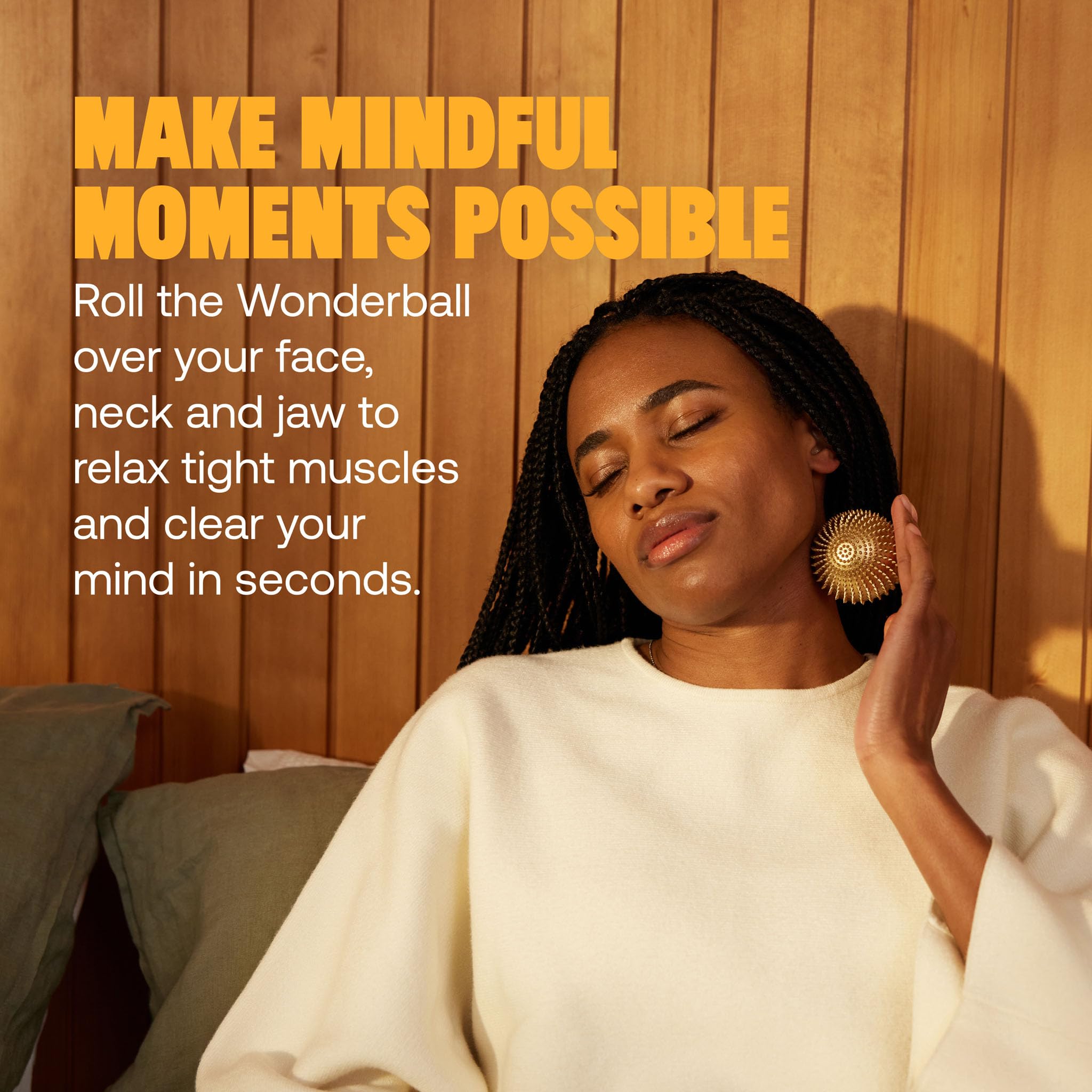 Amazon.com: ShaktiMat Wonderball Acupressure Massage Ball, Cast in