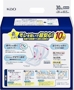 Amazon.co.jp: リリーフ 【Amazon.co.jp限定】 テープ式おむつ用パッド