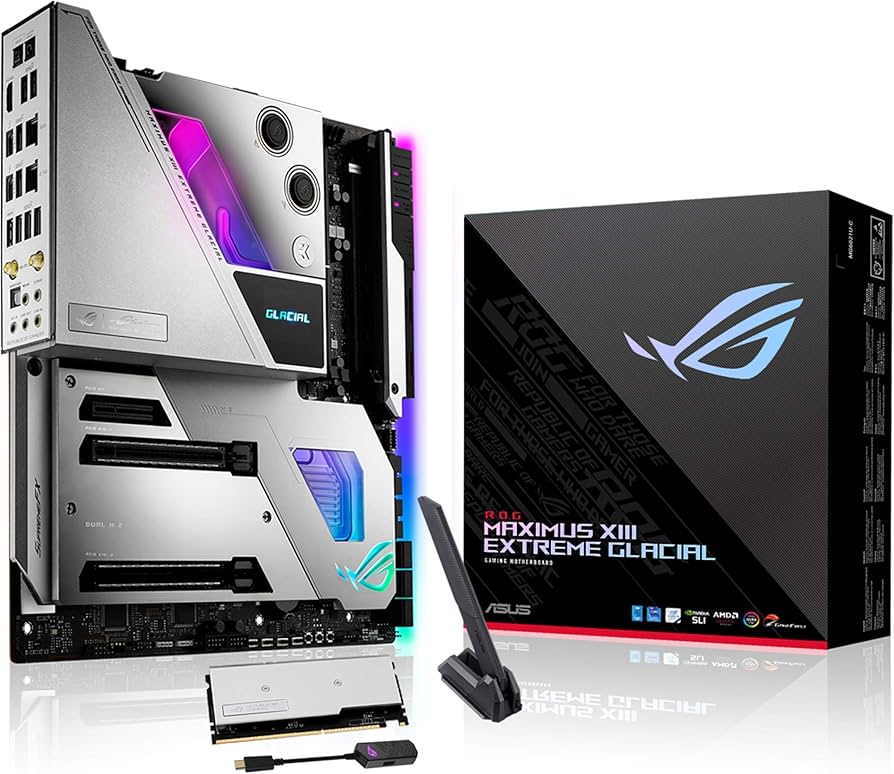 Amazon.com: Asus ROG Maximus XIII Extreme Glacial (WiFi 6E) Z590