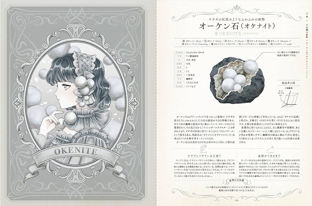 Minerals&Gems Art Exhibition 鉱物と宝石の事典 | 梅田あいな, 門馬綱