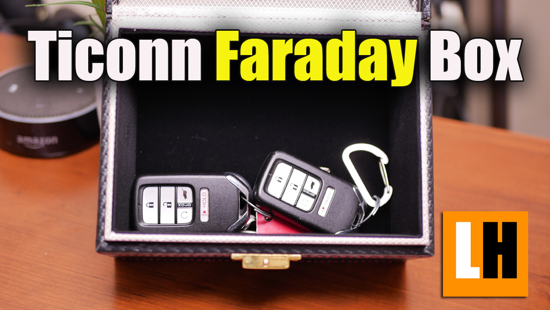 Watch Ticonn Faraday Box - RFID Blocker for your Car Key Fobs on