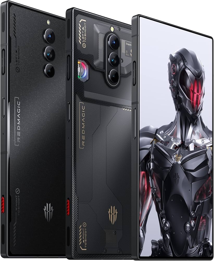REDMAGIC 8 Pro Matte, Black, 12 GB RAM + 256 GB, Gaming Smartphone