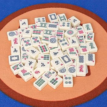 Amazon.com: GUSTARIA 1.2” American Mahjong Tiles, 160 American