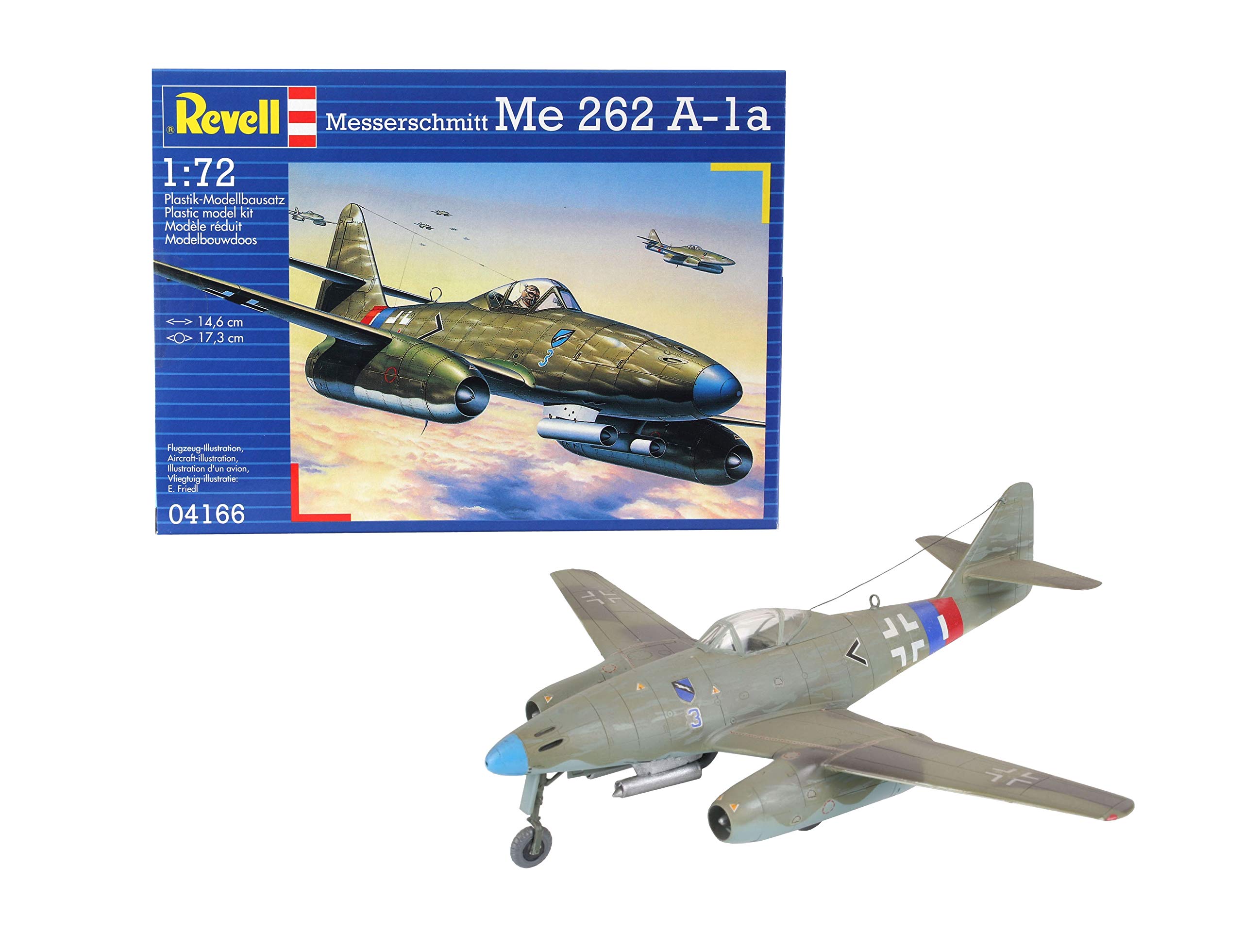 Amazon | ドイツレベル(Revell) 1/72 メッサーシュミット Me262A-1a