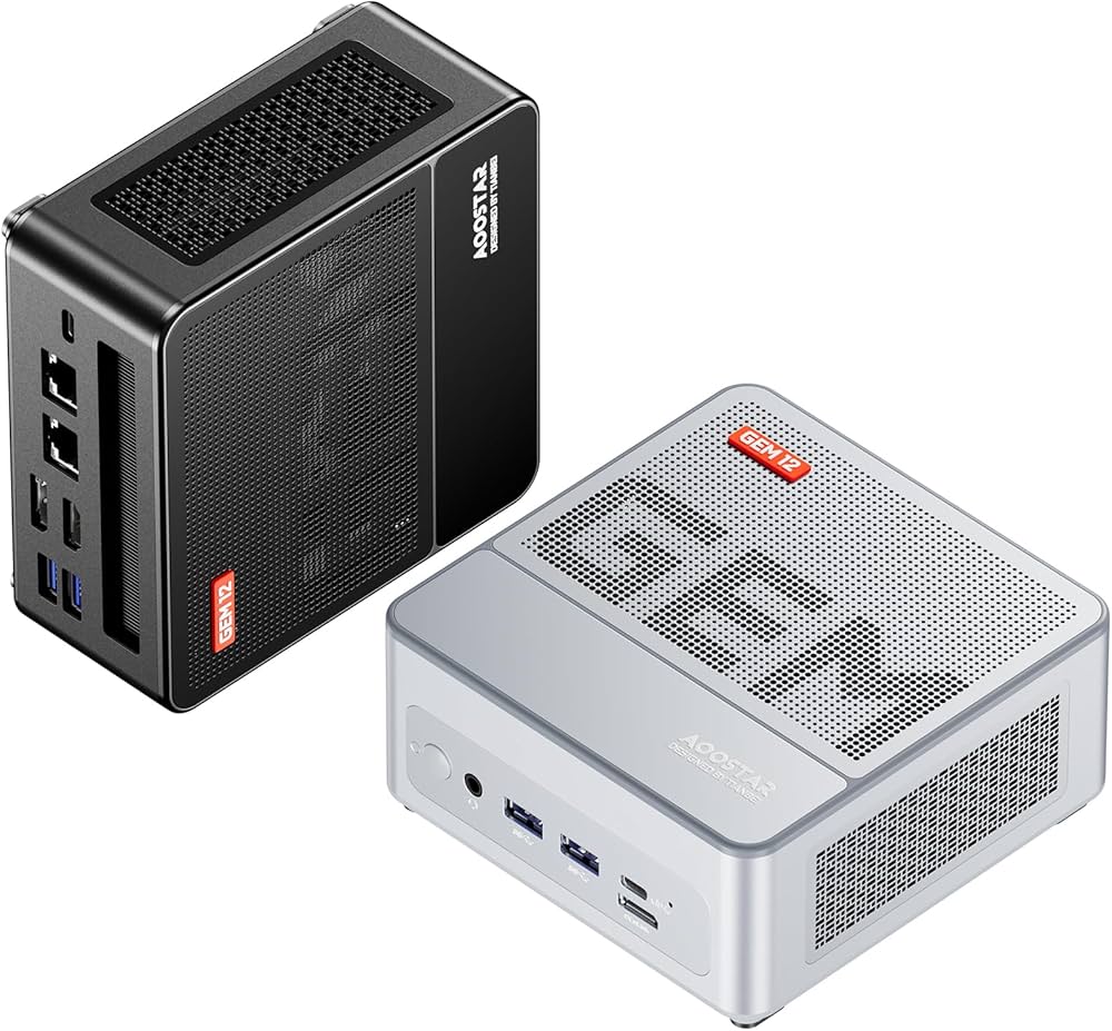 Amazon.co.jp: AOOSTAR GEM12 ミニPC Ryzen 7 8845HS/7840hs/R9 6900HX
