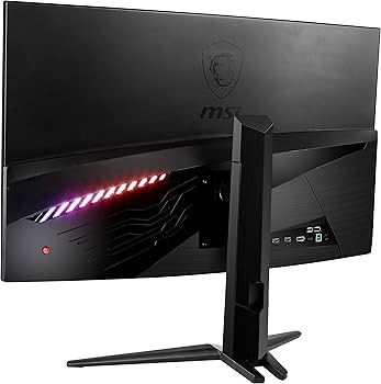 Amazon.co.jp: MSI ゲーミングモニター 31.5インチ 湾曲 4K (3840×2160