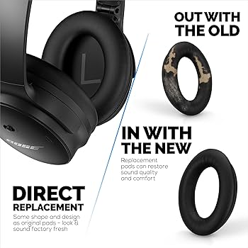 Amazon.com: Replacement Earpads for Bose QC45 (QuietComfort 45