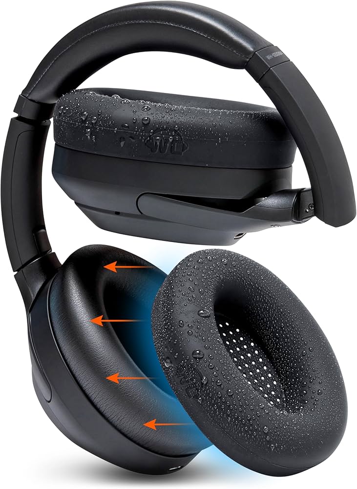 WC SweatZ XM4 - Patented Protective Earpad Sweat Covers for Sony