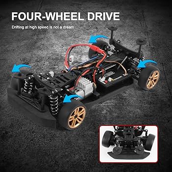 Amazon.co.jp: ALXFFBN RCドリフトカー 1/18 RCカー 2.4GHz 4WD 30km/h