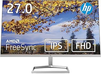 Amazon.co.jp: HP モニター M27f 27インチ フルHD 薄型 非光沢 IPS