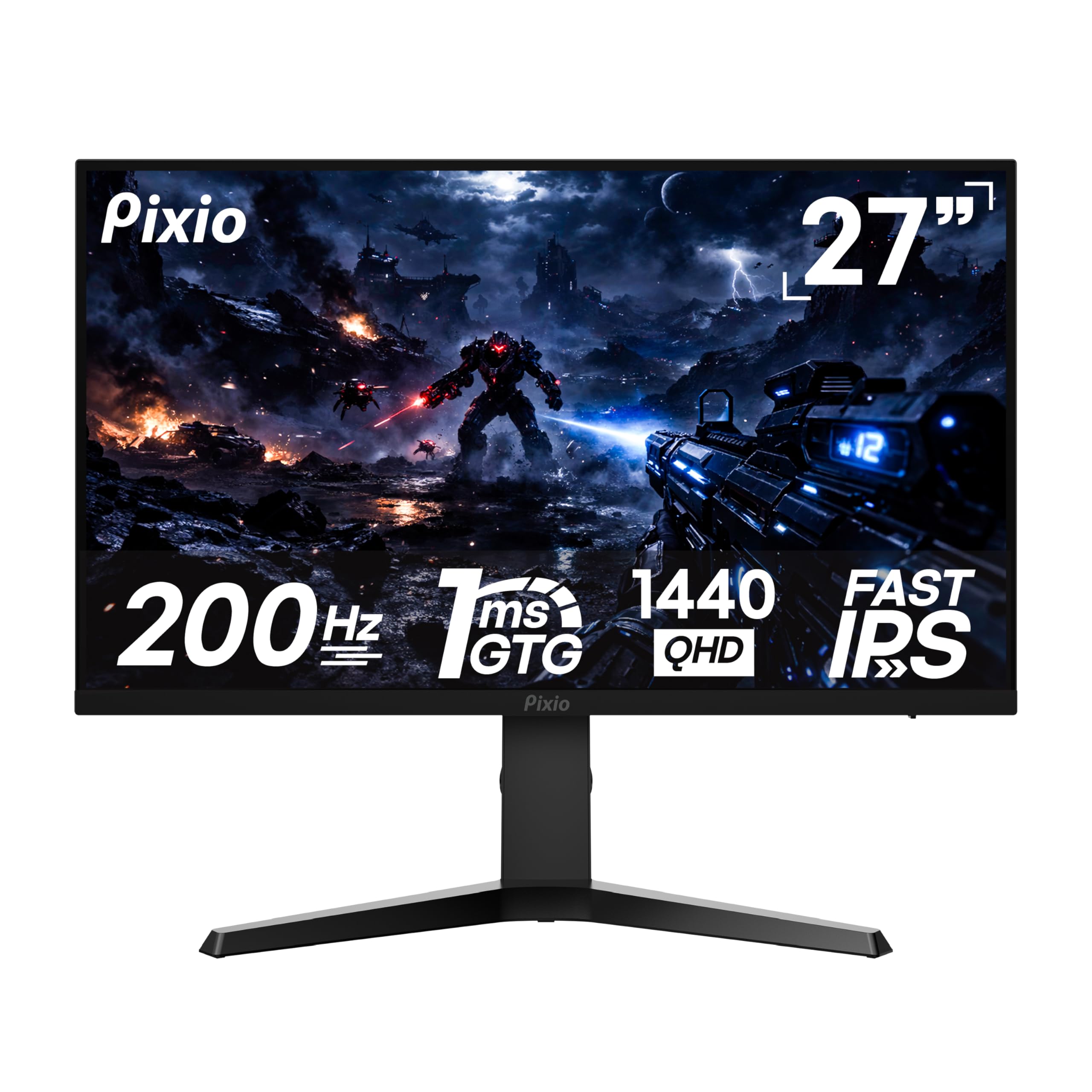 PIXIO PX277 Prime 27 inch 165Hz 144Hz IPS HDR WQHD 2560 x 1440