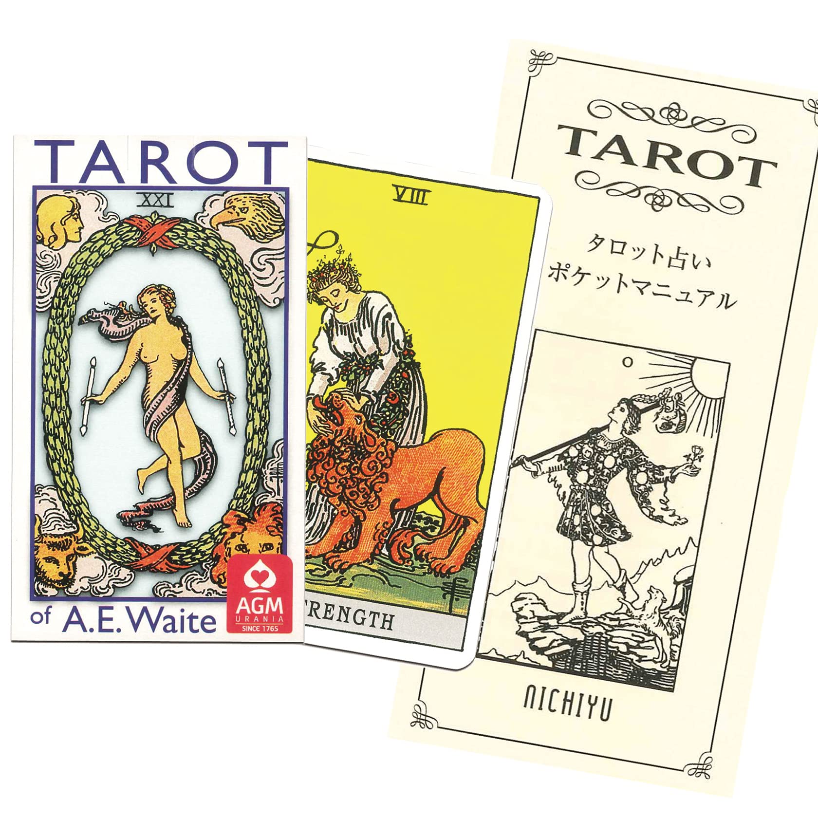 Amazon.co.jp: ニチユー(Nichiyu) タロットカード 78枚 ウェイト版