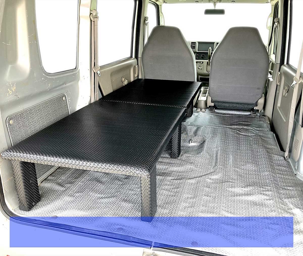 Amazon.co.jp: エブリィ エブリィワゴン DA17W ベッドキット 助手席側