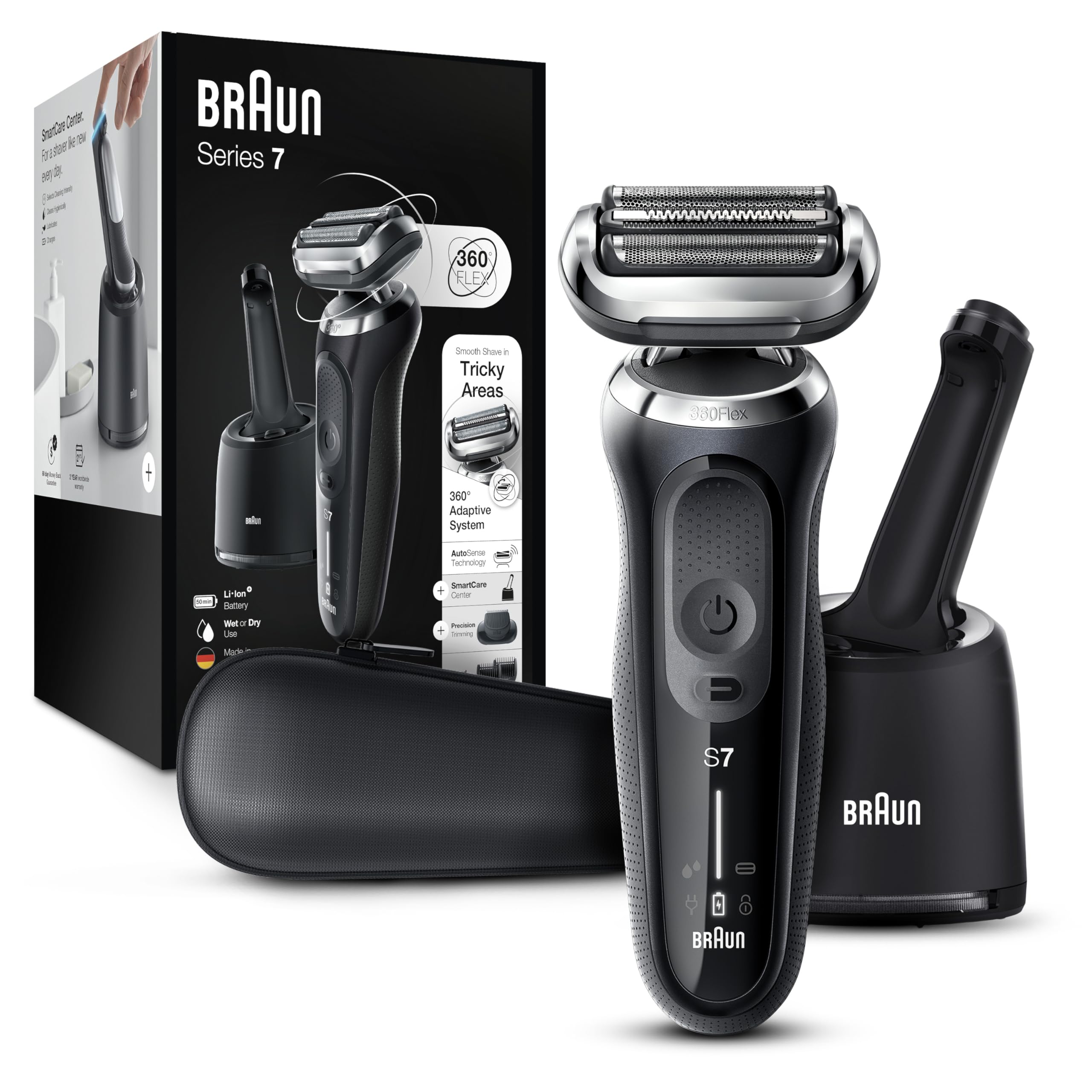 Amazon.com: Braun Series 7 7075cc Electric Razor for Men with