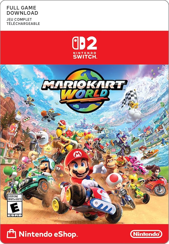 Mario Kart World Standard - Nintendo Switch 2 [Digital Code