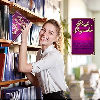 Pride&Prejudice Diversion Book Safe with Real Pages,Combination