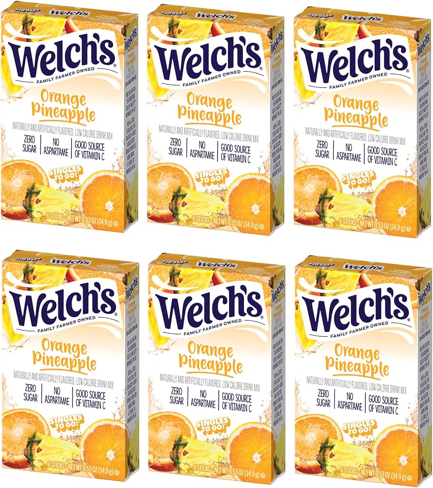 Amazon.com : SINGLES TO GO! Orange Pineapple Drink Mix - Zero