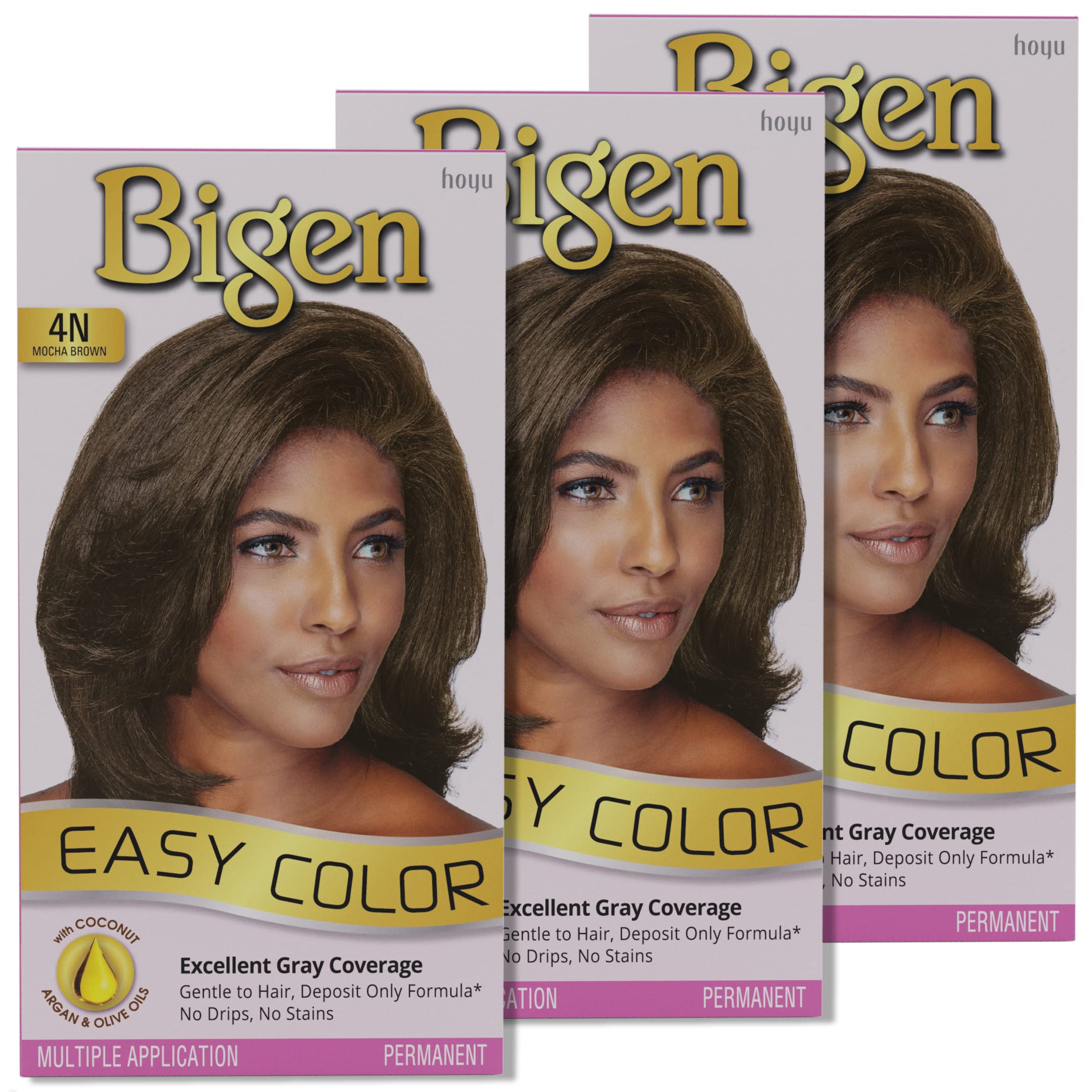 Amazon.com : 4N Bigen Easy Color for Women 4N Mocha Brown-New