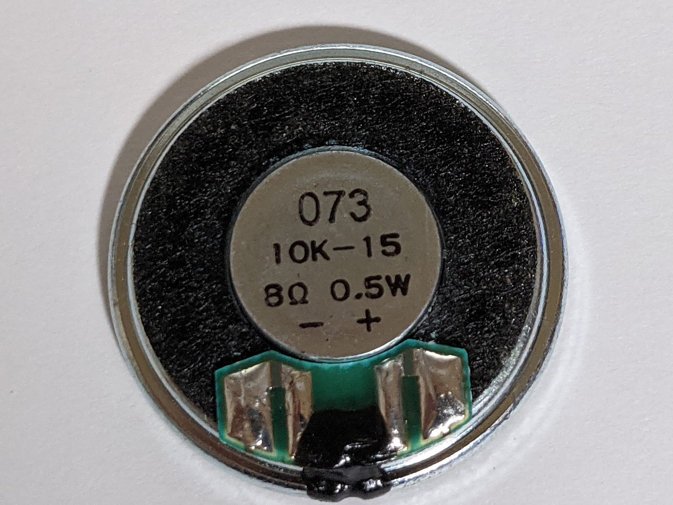 Amazon.co.jp: 東京コーン スピーカー 28mm 0.5W 8Ω S28G10K-15 : 車