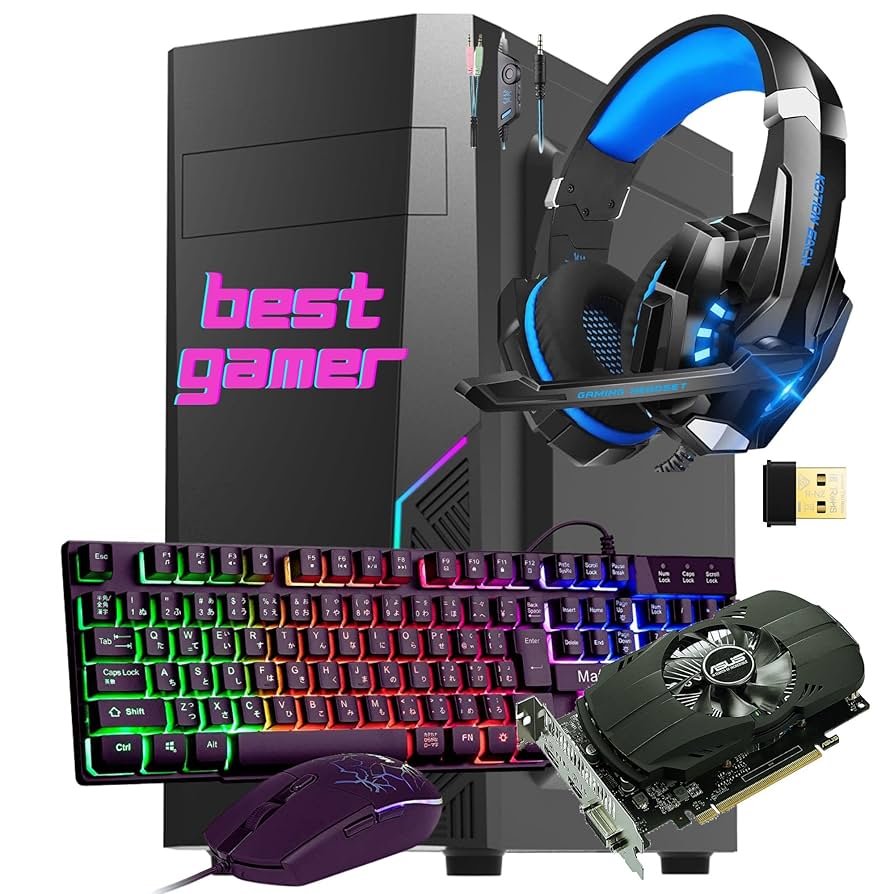 vMIKAv ゲーミングpc 周辺機器セット ゲーミングPC 周辺機器セット