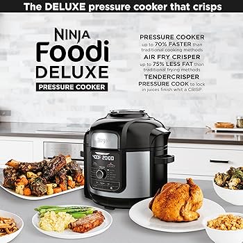Ninja FD401 Foodi 12-in-1 Deluxe XL 8 qt. Pressure Cooker & Air
