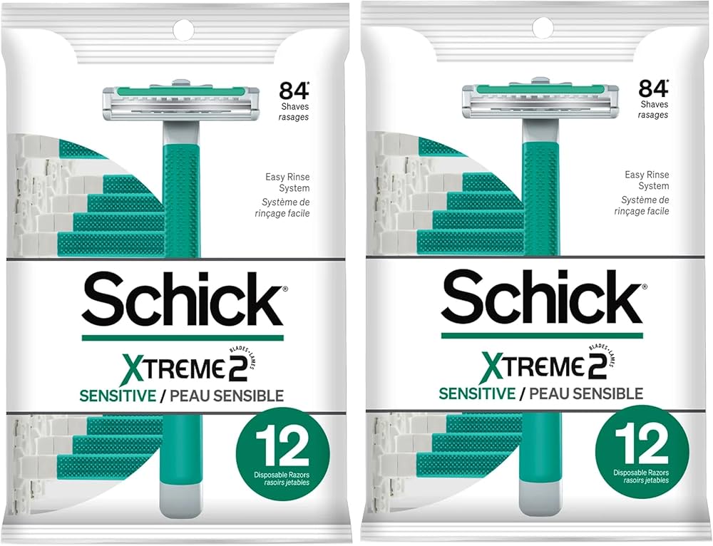 Amazon.com: Schick ST2 for Men Sensitive Skin Disposable Razor