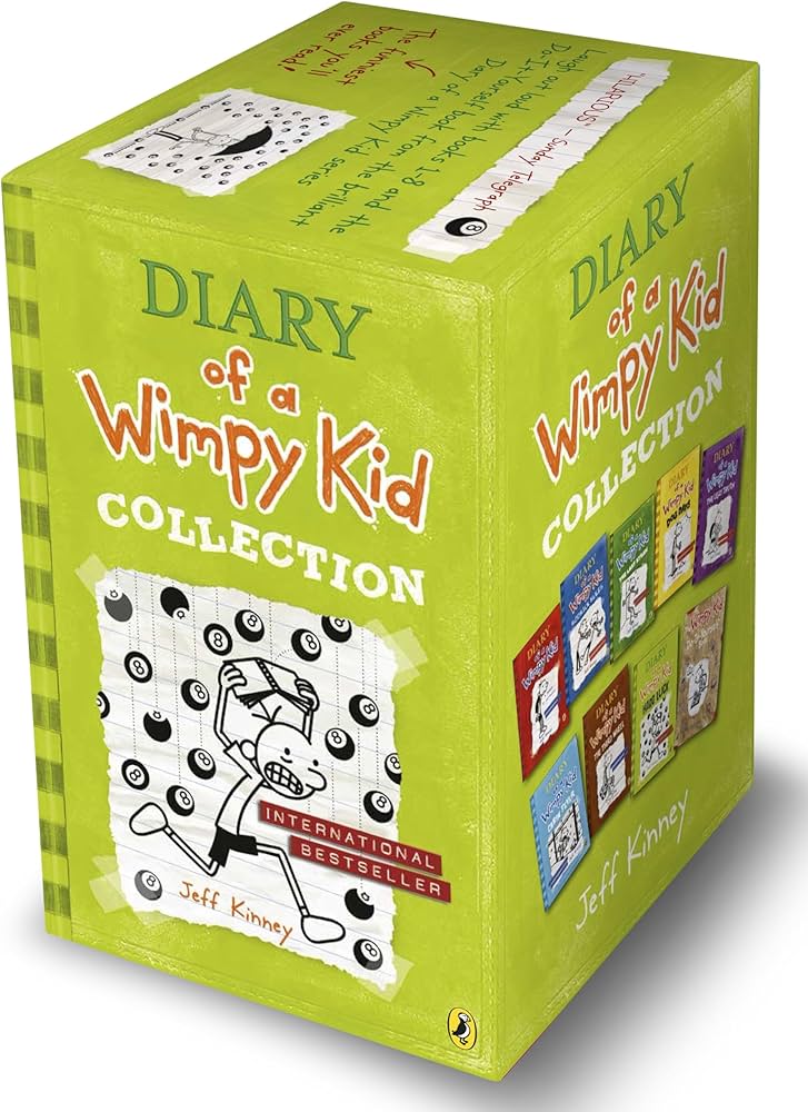 Diary of a Wimpy Kid Box Set Collection (10 Books) (Diary of a