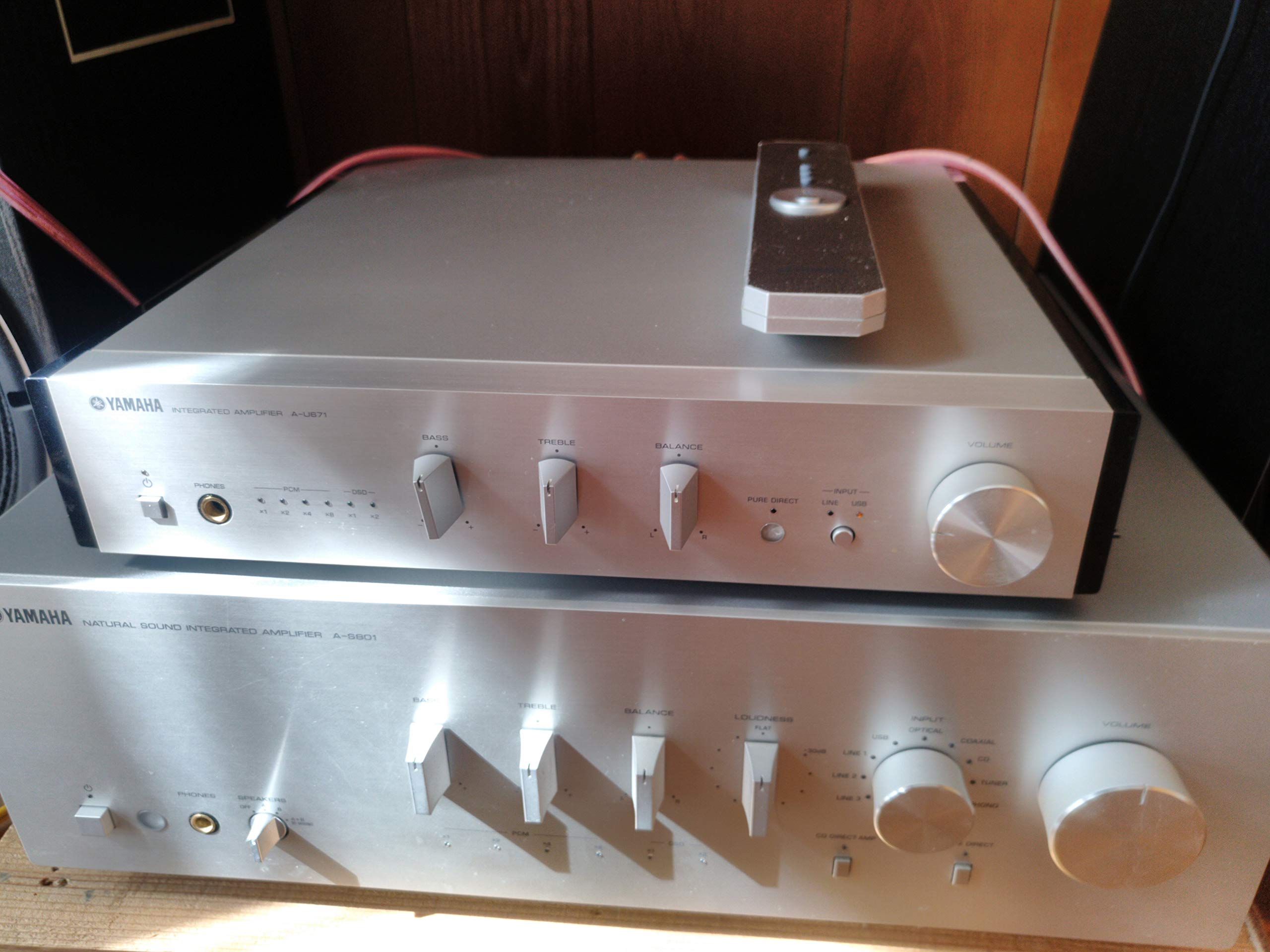 Amazon.co.jp: ヤマハ プリメインアンプ A-U671 : Electronics