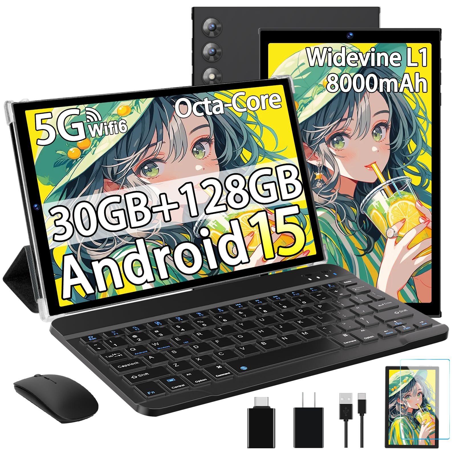 Amazon.com : SKYEGG 2025 Android 15 Tablet 10.1 Inch Tablets, 30GB