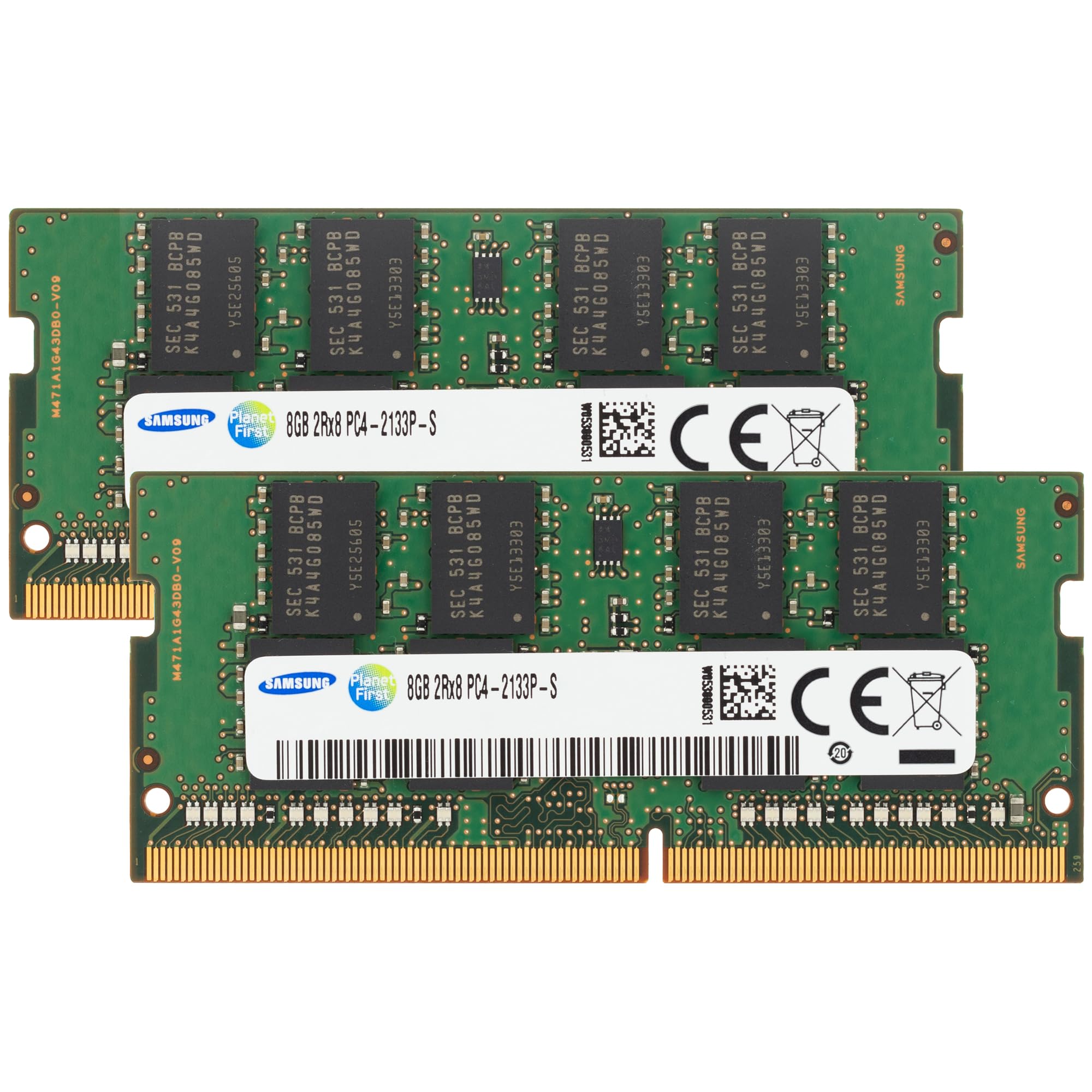 Samsung 16GB (2x8GB) DDR4 2133MHz PC4-17000 (PC4-2133P) CL15