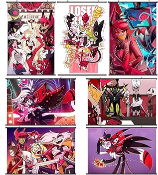 Amazon.co.jp: ハズビンホテル タペストリー ポスター アラスター 部屋