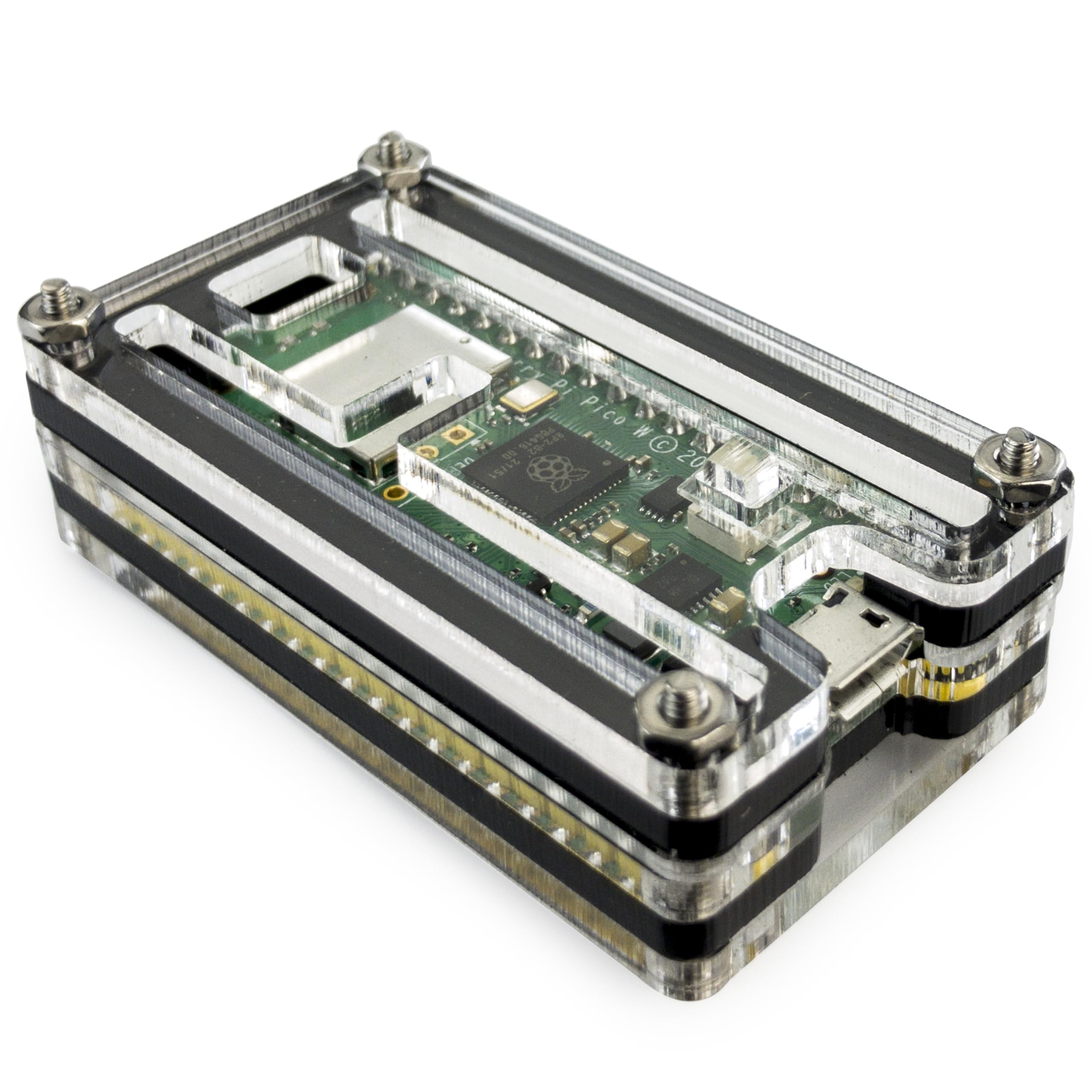 Amazon.co.jp: C4Labs Zebra Pico Wケース – Raspberry Pi Pico W/Pico