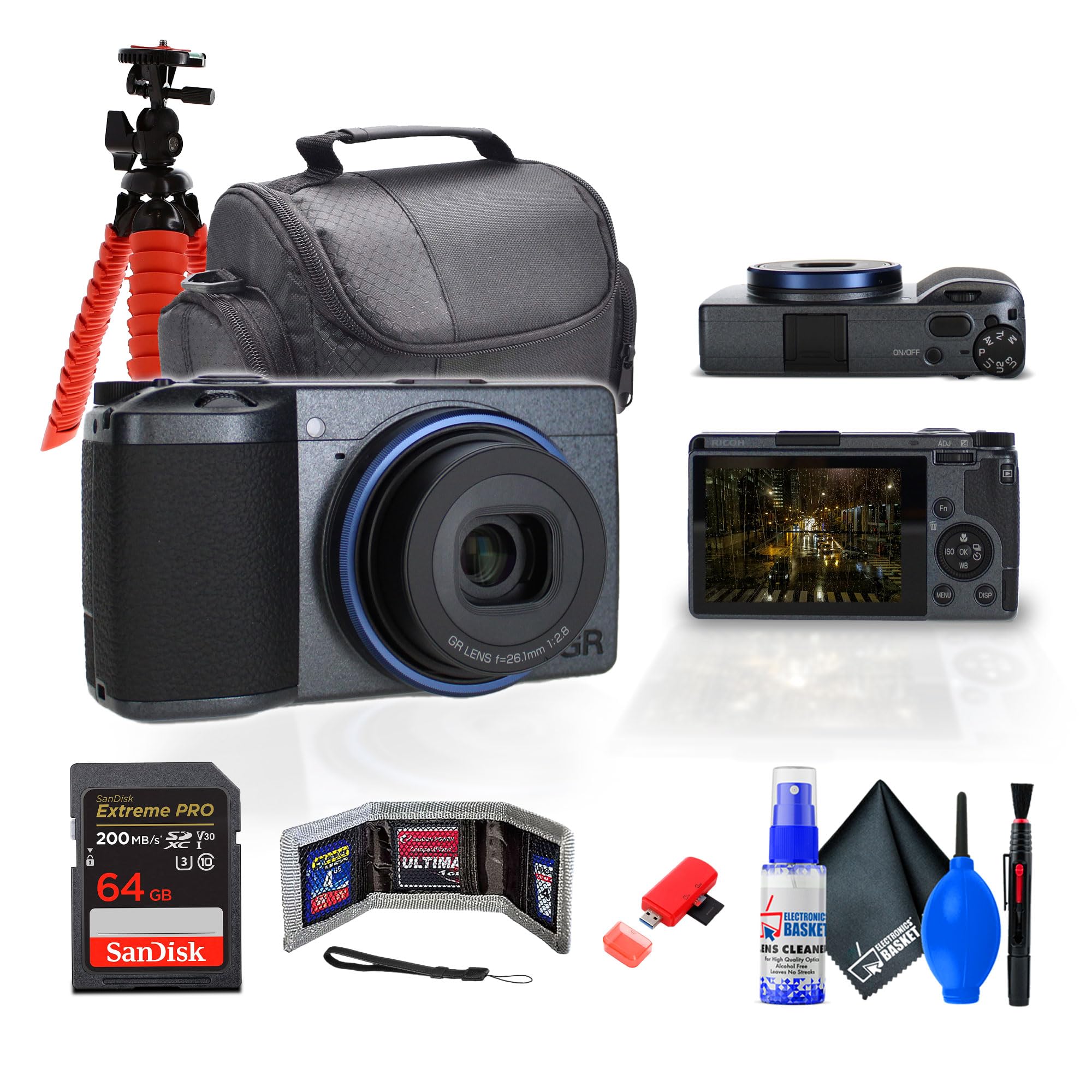 Amazon.com : Ricoh GR IIIx Urban Edition Digital Camera (01158