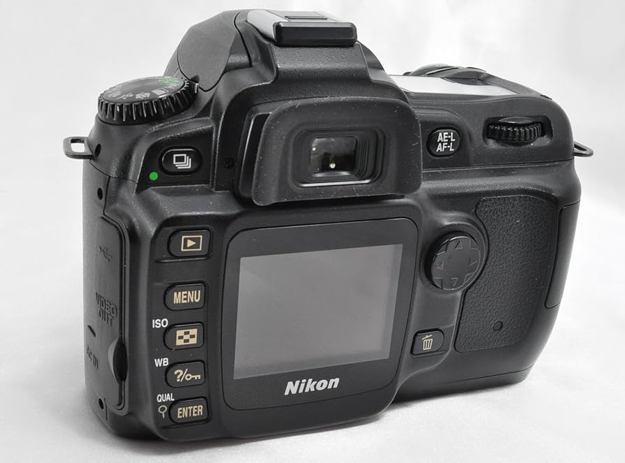 Amazon.co.jp: Nikon D50 Black DSLR Camera Single Body D50B