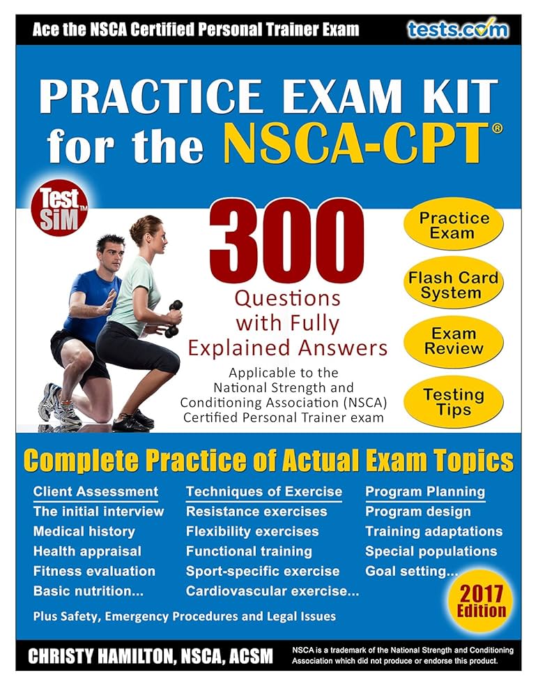 Amazon | NSCA-CPT Personal Trainer Practice Exam Kit: 300