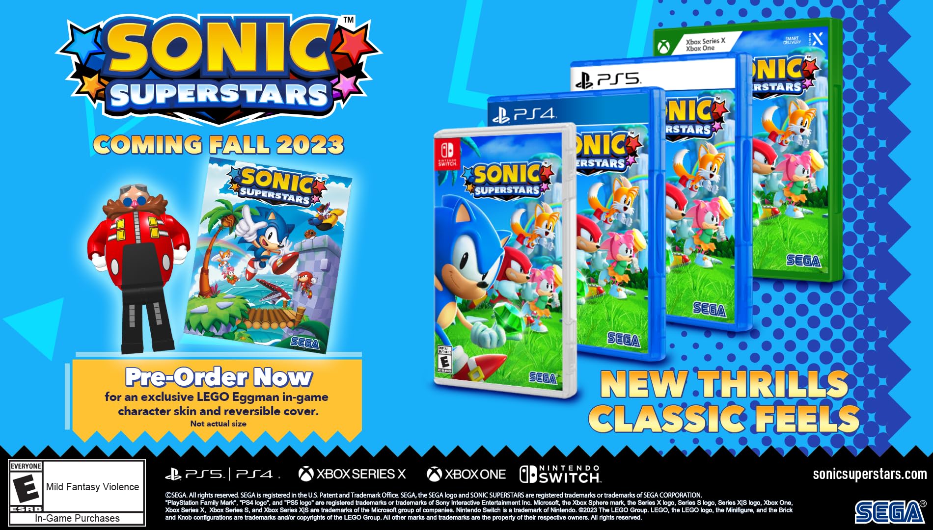 Amazon.co.jp: Sonic Superstars (輸入版:北米) – Switch : ゲーム