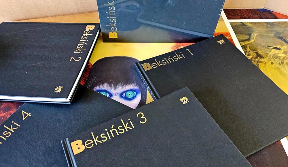 Amazon.com: Beksiński 1-4: Four-Volume Boxed Set in Etui Case
