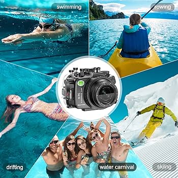 Amazon | Sea Frogs 防水カメラハウジング Sony A7C 10-18 28-60MM