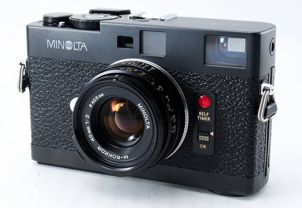 Amazon.co.jp: MINOLTAミノルタ CLE + M-ROKKOR 40mm F2 : 家電＆カメラ