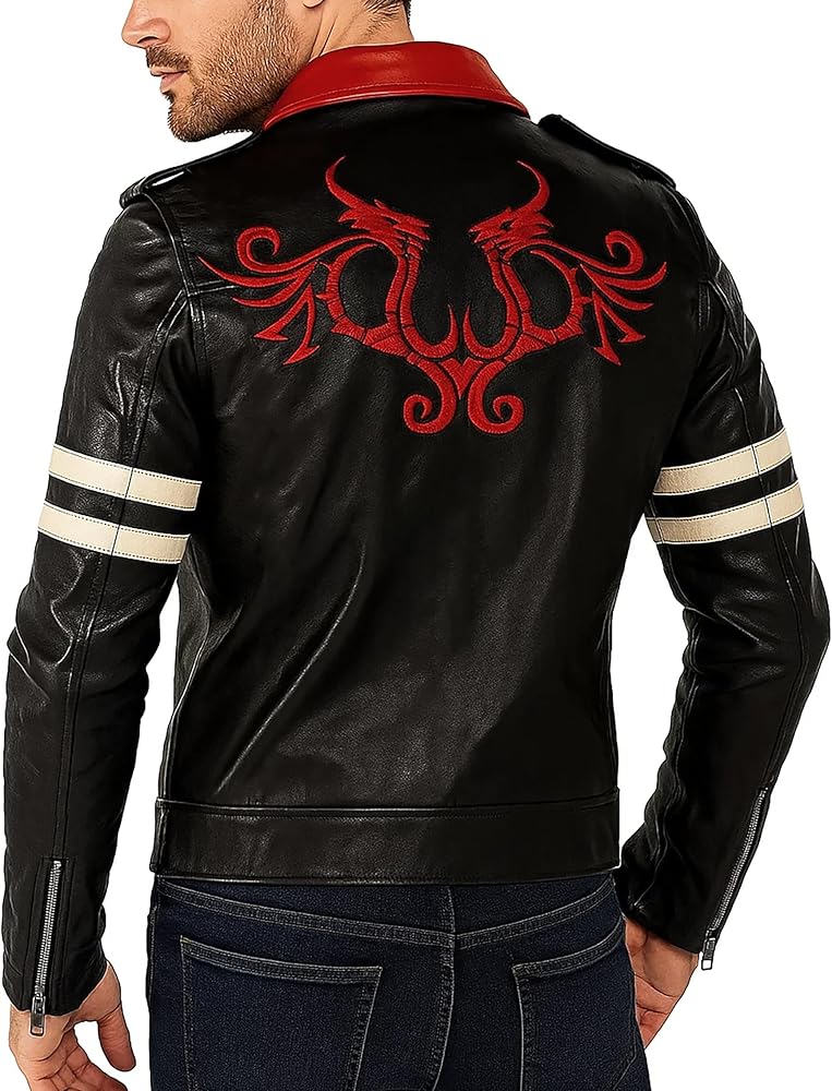 Amazon.co.jp: Alex Mercer ブラックレザージャケット - プロトゲーム