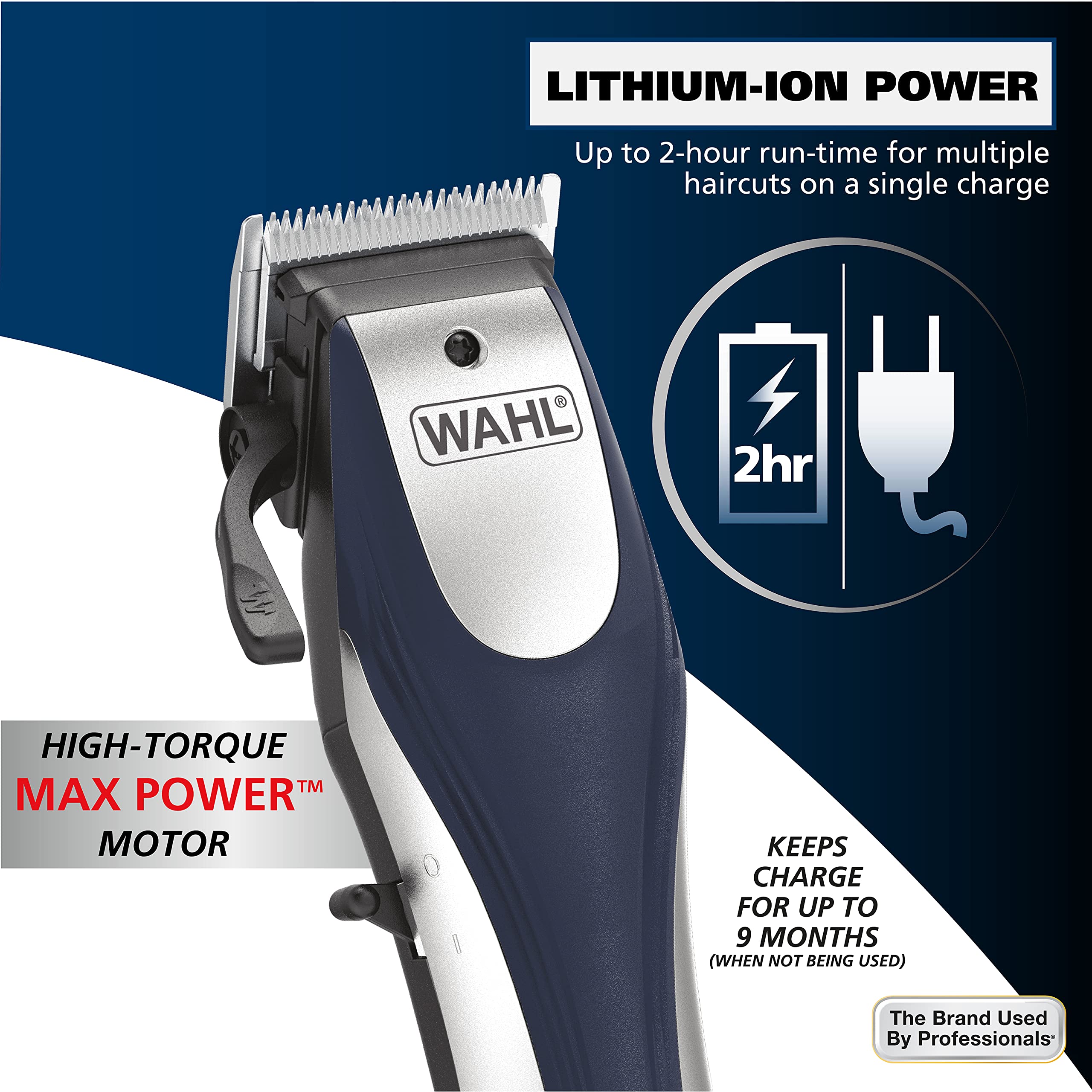 Amazon.com: Wahl Lithium Ion Pro Rechargeable Cordless Hair