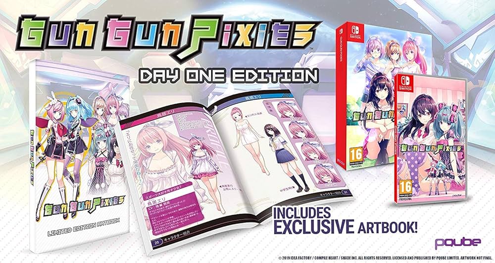 Amazon.com: Gun Gun Pixies (Nintendo Switch) : Video Games
